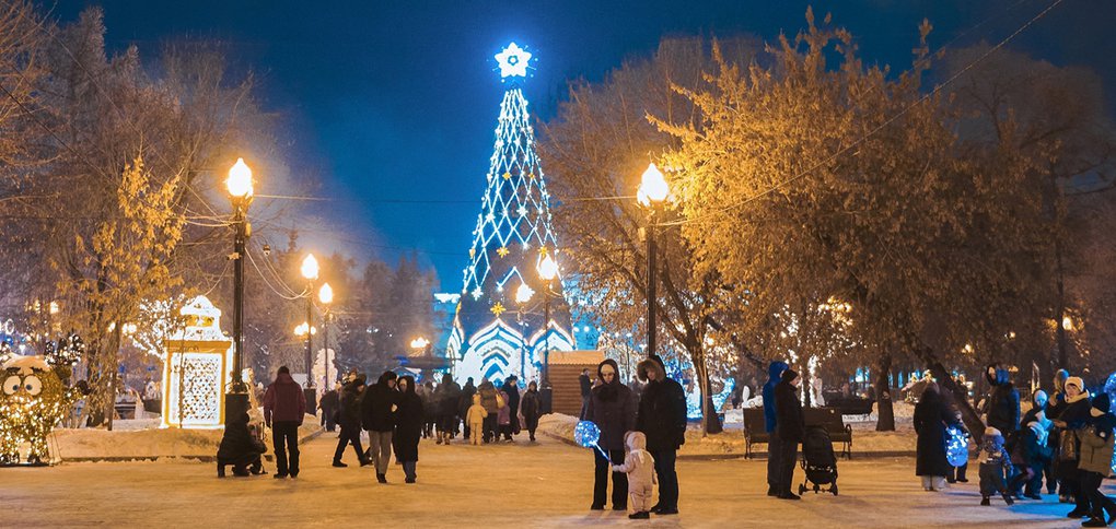Праздник прошёл 20 декабря в сквере Кирова.