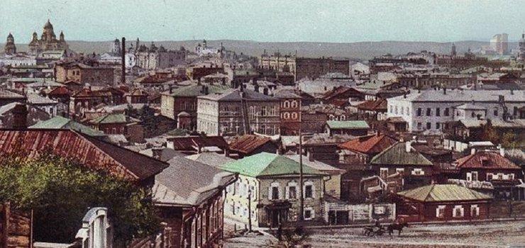 Где в городе стоянки древнего человека.