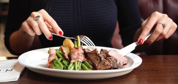 Тест на знание столового этикета.